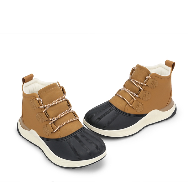 Woolen Duck Snow Boots - TAN - 5