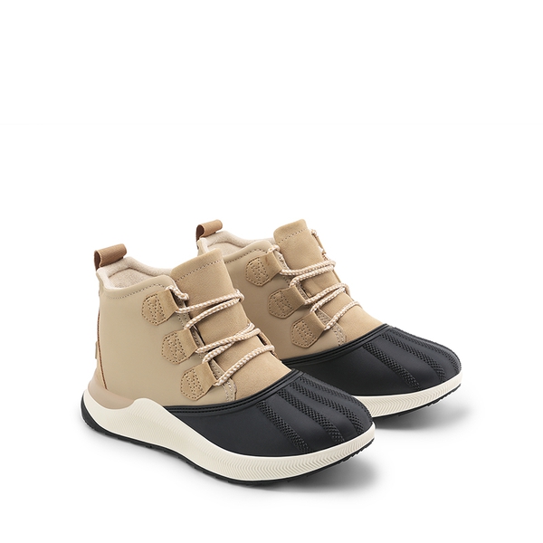 Women’s Water-Resistant Winter Ankle Boots - SAND - 4