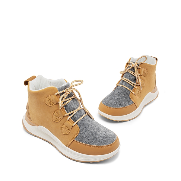 Women’s Outdoor Ankle Snow Boots - CHESTNUT/GREY - 6
