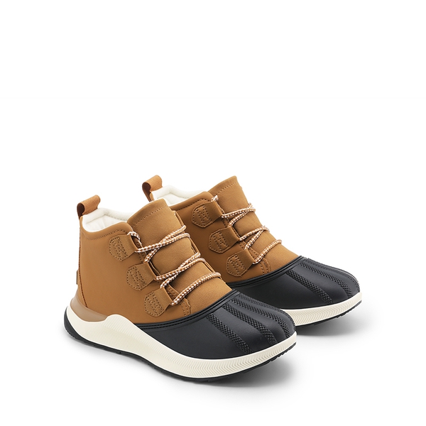 Woolen Duck Snow Boots - TAN - 4
