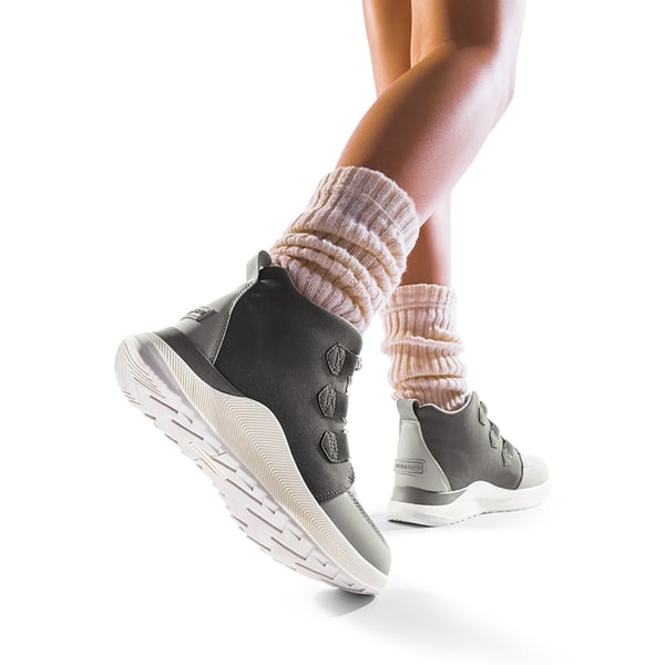 Women’s Outdoor Ankle Snow Boots - DARK GREY - 1