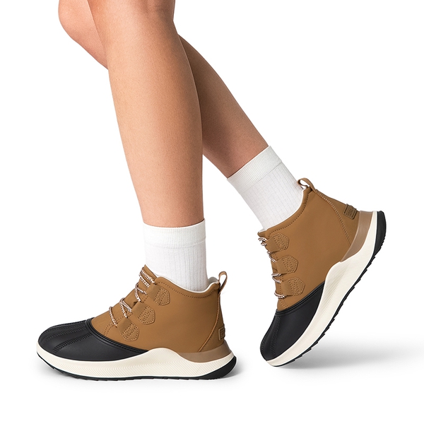 Woolen Duck Snow Boots - TAN - 2
