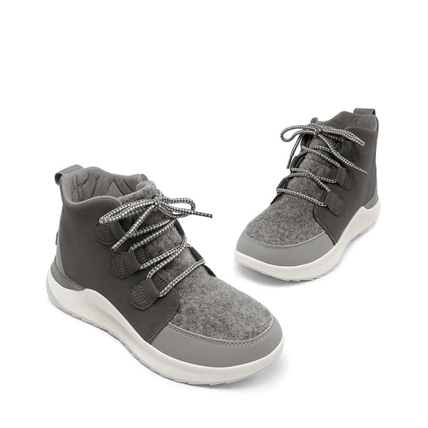 Women’s Outdoor Ankle Snow Boots - DARK GREY - 6