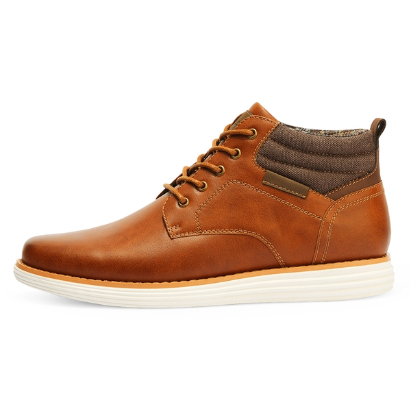 Men's Mid Top Chukka Sneaker Boot - TAN - 1