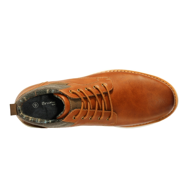 Men's Mid Top Chukka Sneaker Boot - TAN - 4