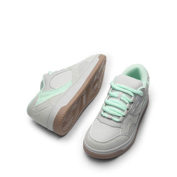 Women’s Casual Fashion Sneakers - GREY - 4