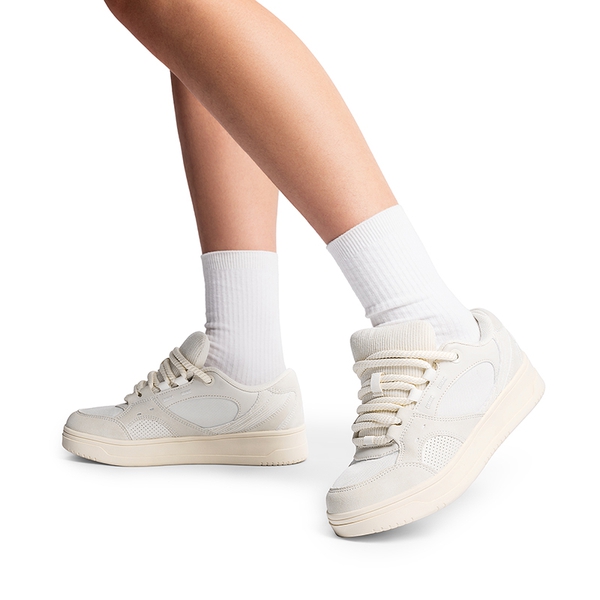 Women’s Casual Fashion Sneakers - BEIGE - 2