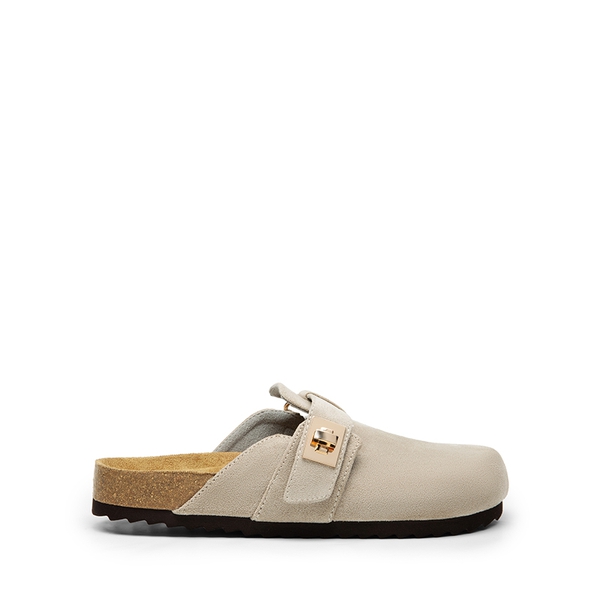  Women’s Slip-on Suede Clogs - GREY - 3