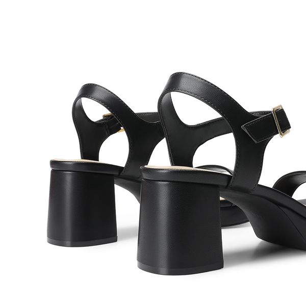 Women’s Y2K Chunky Platform Heels - BLACK - 6