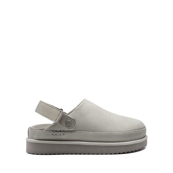 Women's Comfortable Anke-Strap Clogs - LIGHT GREY - 1