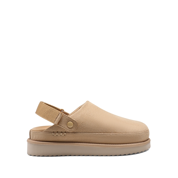 Women's Comfortable Anke-Strap Clogs - SAND - 1
