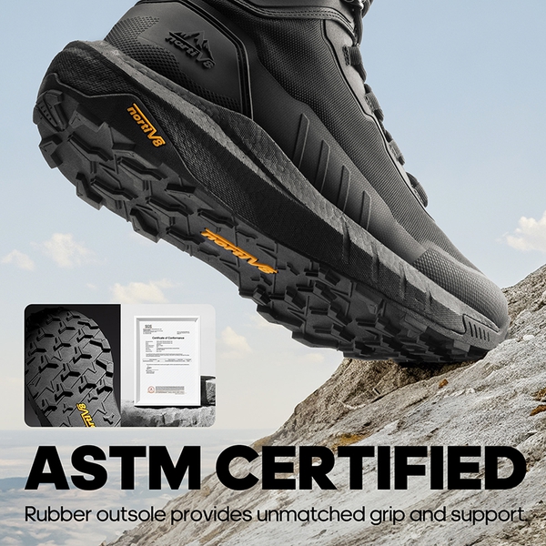 [Terrascope] High-Top Security & Army Boots - BLACK - 3
