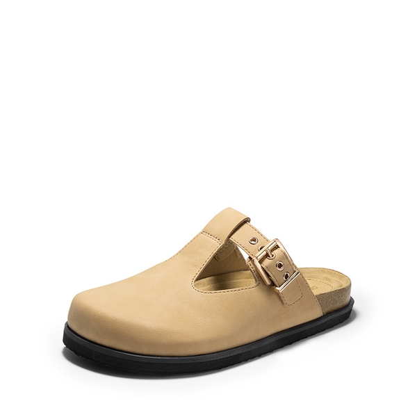 Women’s Buckle Slip-on Clogs - SAND - 6