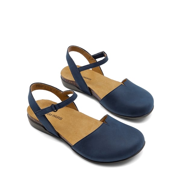 Closed Toe Arch Support Sandals - NAVY - 5