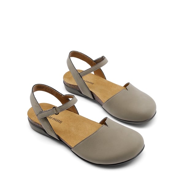 Closed Toe Arch Support Sandals - TAUPE - 5