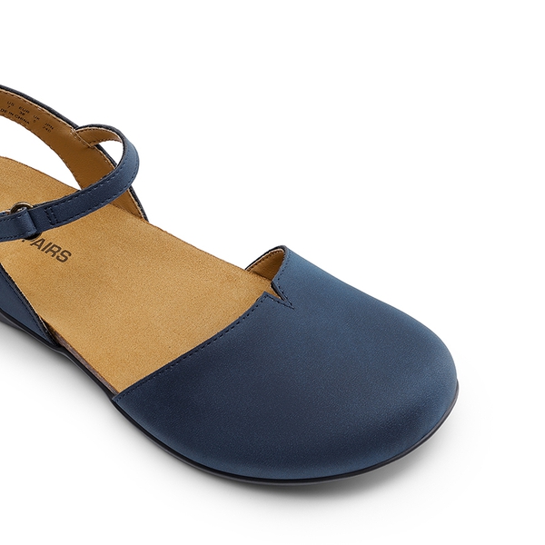 Closed Toe Arch Support Sandals - NAVY - 7