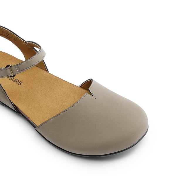 Closed Toe Arch Support Sandals - TAUPE - 7