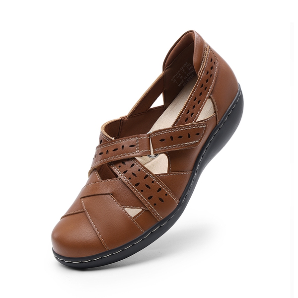 Comfortable Arch Support Casual Flats - TAN - 1