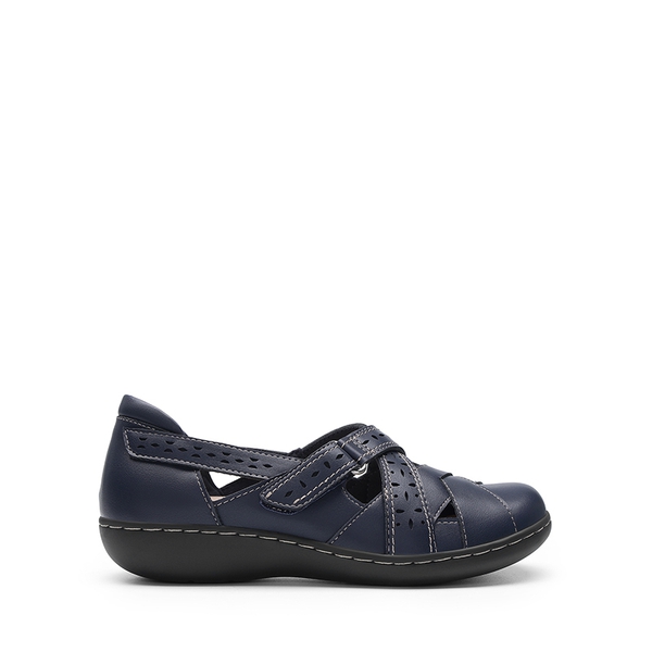Comfortable Arch Support Casual Flats - NAVY - 2