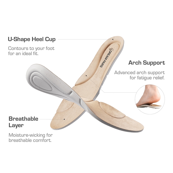 Comfortable Arch Support Casual Flats - BLACK - 6