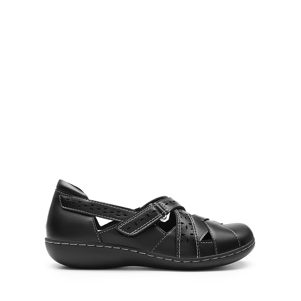 Comfortable Arch Support Casual Flats - BLACK - 2