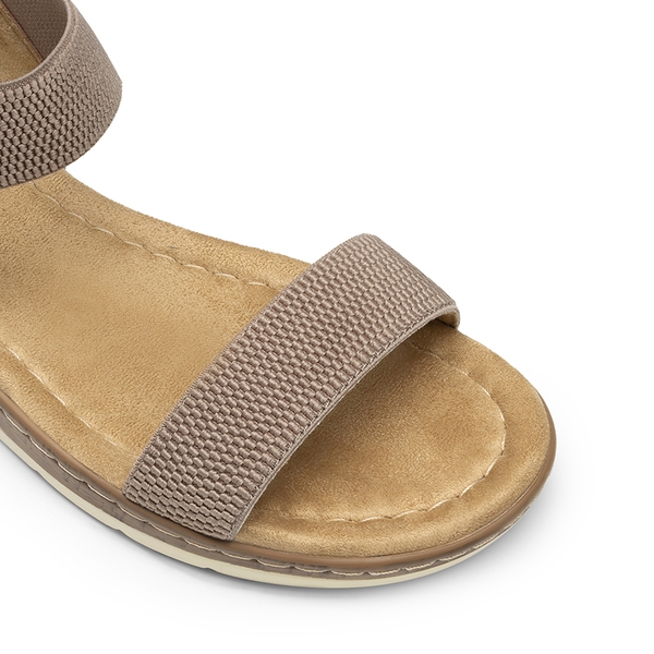 Comfortable Wedge Heels Sandals - TAUPE - 5