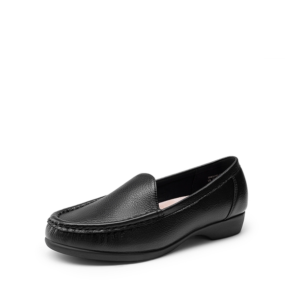 Comfortable Foldable Slip on Loafers - BLACK -  0