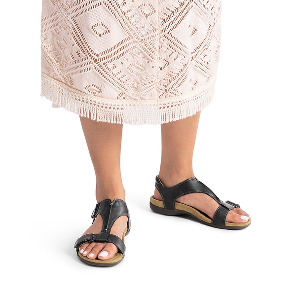 Adjustable Strap Arch Support Flat Sandals - GREY - 7