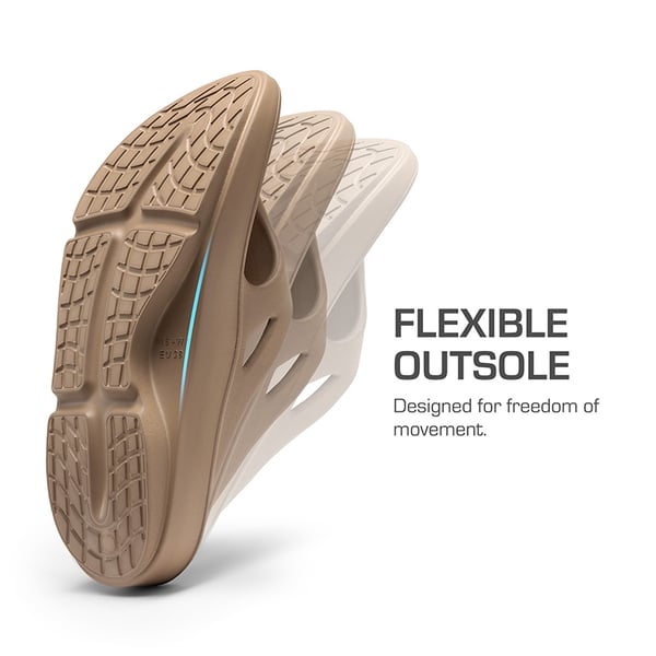 Comfortable Arch Support Flip Flops - TAUPE - 2