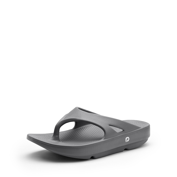 Comfortable Arch Support Flip Flops - GREY -  0