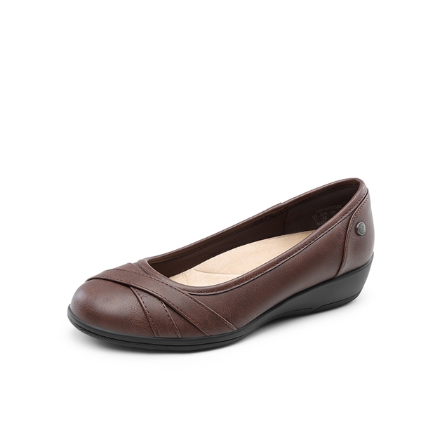 Comfortable Arch Support Fashion Flats - BROWN -  0