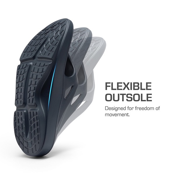 Comfortable Arch Support Flip Flops - NAVY - 2