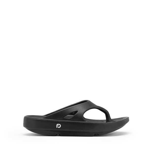 Comfortable Arch Support Flip Flops - BLACK - 1
