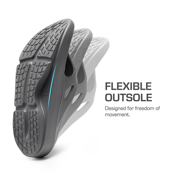 Comfortable Arch Support Flip Flops - GREY - 2
