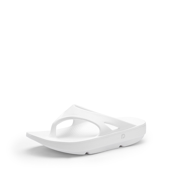Comfortable Arch Support Flip Flops - WHITE -  0