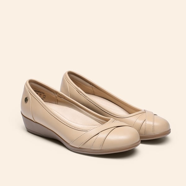 Comfortable Arch Support Fashion Flats - NUDE - 2