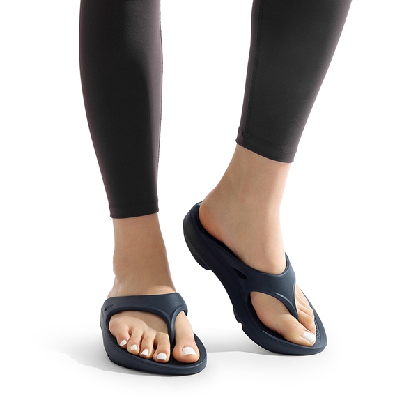 Comfortable Arch Support Flip Flops - NAVY - 7