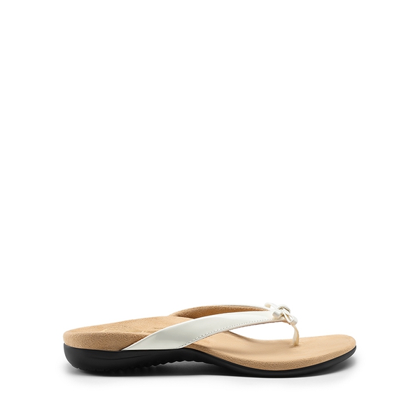 Stylish Ergonomic Arch Support Flip Flops - WHITE - 1