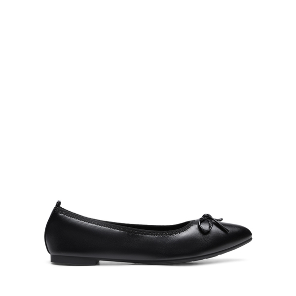 Women's Lightweight Slip-On Ballet Flats - BLACK - 3
