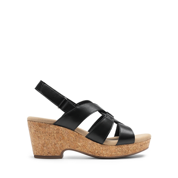 Comfortable Slip-Resistant Summer Sandals - BLACK - 1