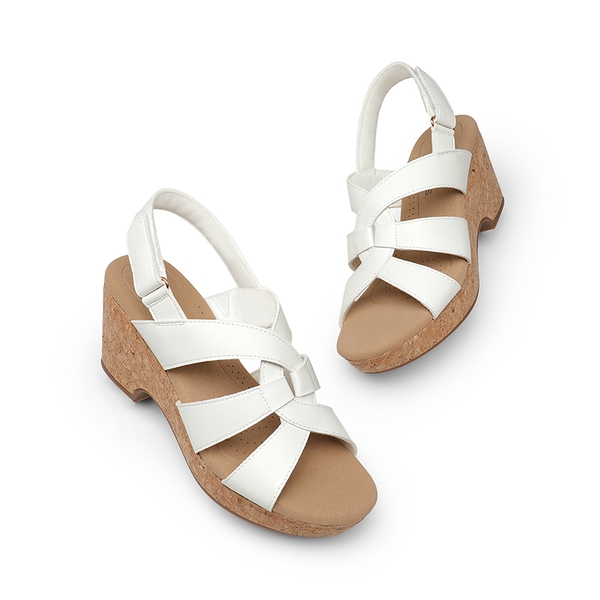 Comfortable Slip-Resistant Summer Sandals - WHITE - 5