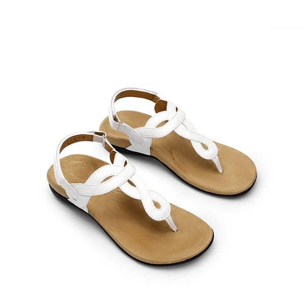 Lightweight Anti-Slip Arch Support Sandals - WHITE - 2