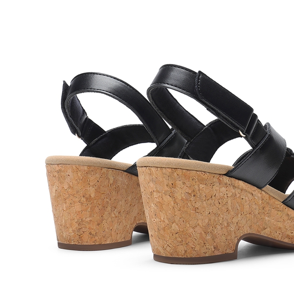 Comfortable Slip-Resistant Summer Sandals - BLACK - 3
