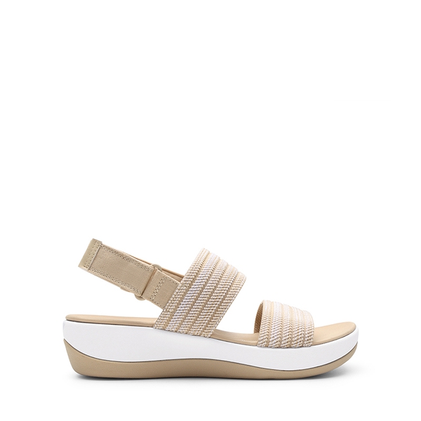 Lightweight Soft Footbed Walking Sandals - BEIGE - 1