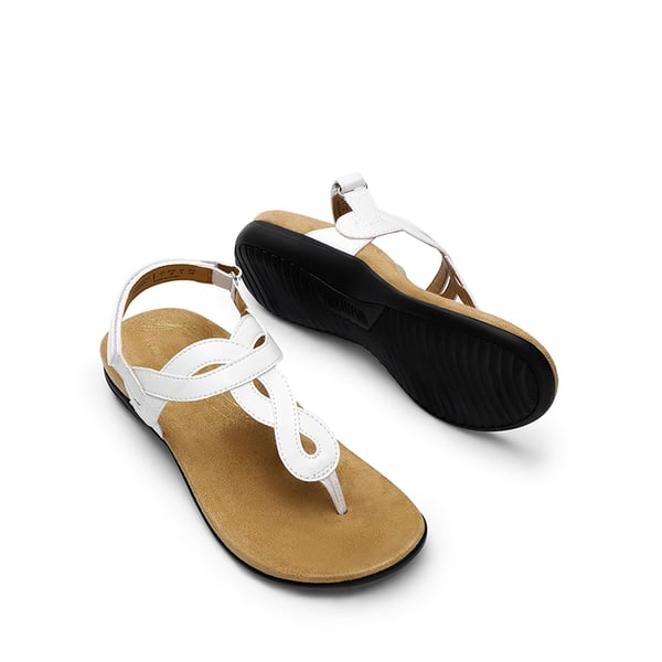 Lightweight Anti-Slip Arch Support Sandals - WHITE - 3