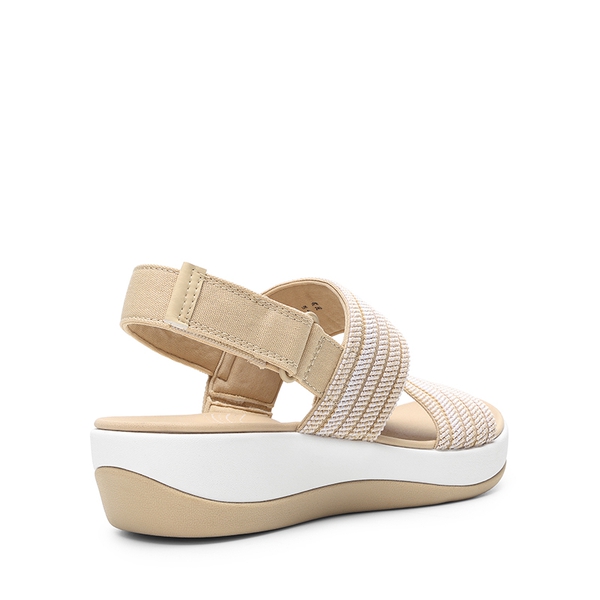 Lightweight Soft Footbed Walking Sandals - BEIGE - 4