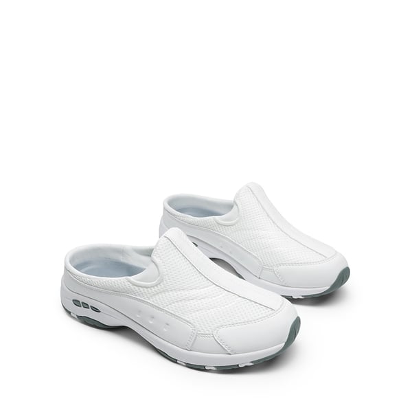 Women's Arch Support Slip-On Sneakers - WHITE - 2