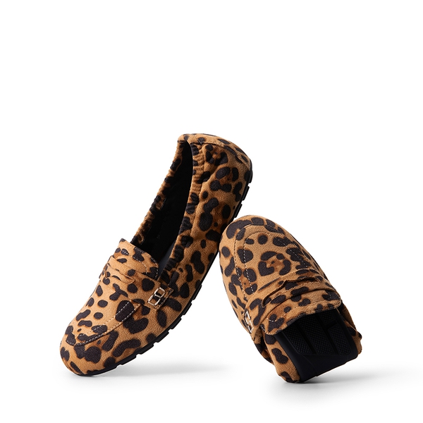Comfort Arch Support Slip-on Loafers - LEOPARD - 3