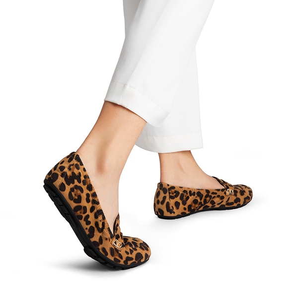 Comfort Arch Support Slip-on Loafers - LEOPARD - 6