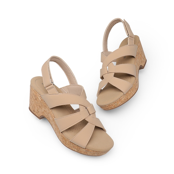 Comfortable Slip-Resistant Summer Sandals - NUDE - 5